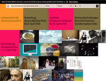Tablet Screenshot of burg-halle.de